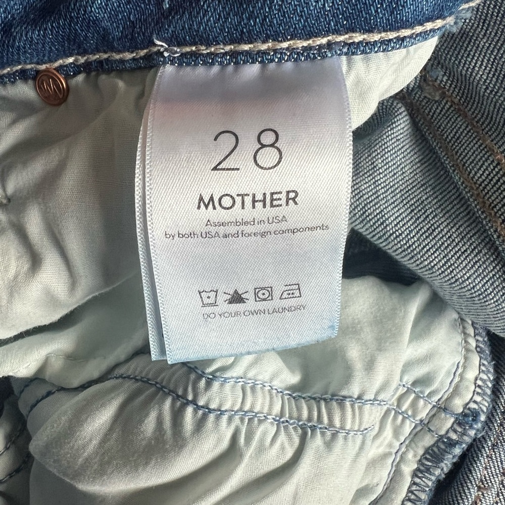 Women’s Mother Mid Wash Blue Jeans - Picture 4 of 4